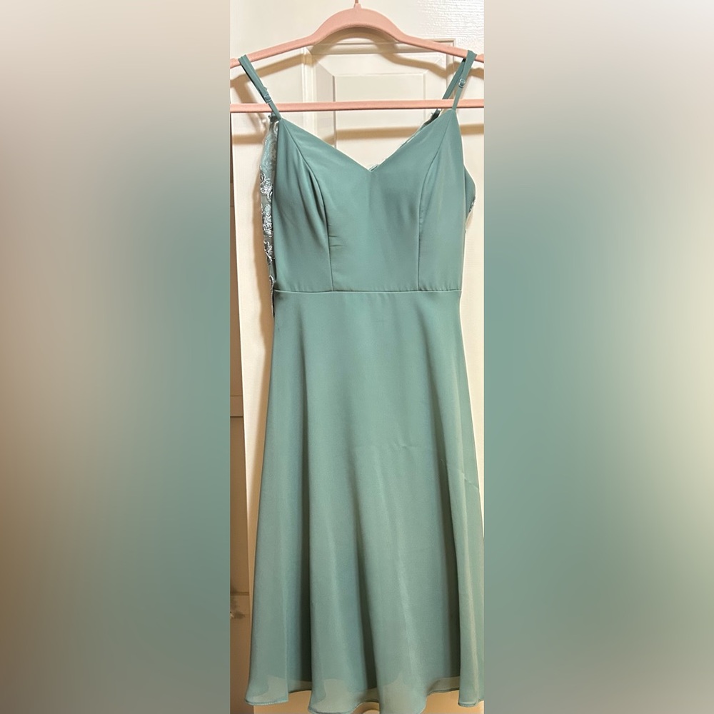 Xtraordinary Teal Dress